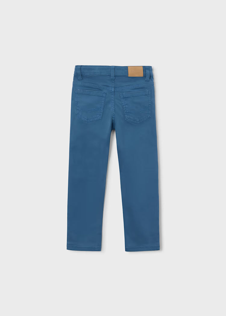 MAYORAL 5 POCKET SLIM FIT BASIC PANT - GLACIER