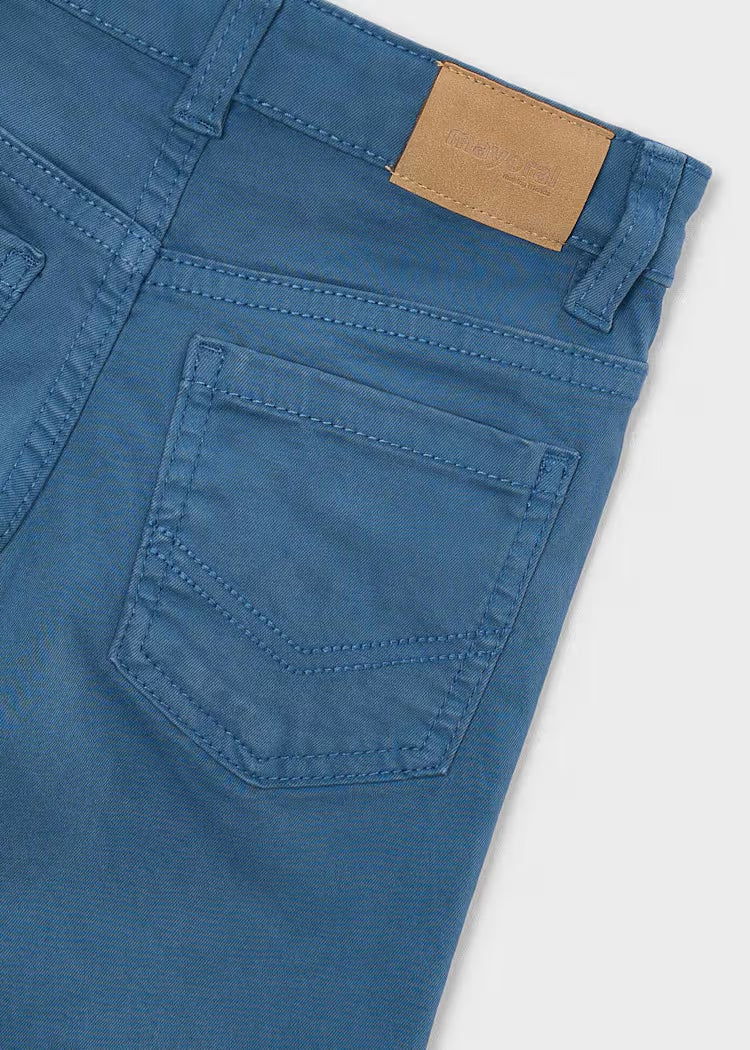 MAYORAL 5 POCKET SLIM FIT BASIC PANT - GLACIER