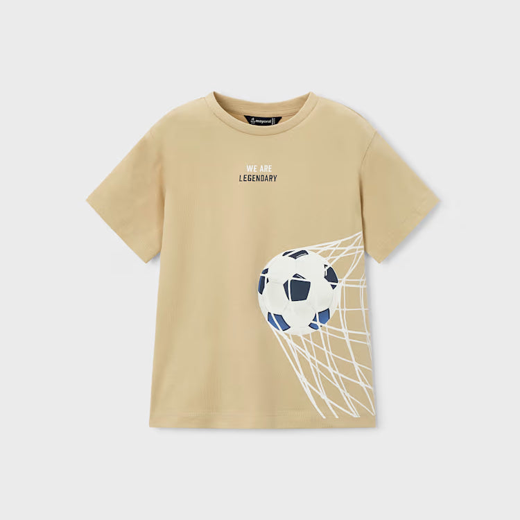 MAYORAL GRAPHIC TEE - WALNUT