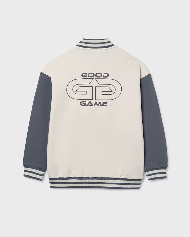 MAYORAL BASEBALL ZIP UP - HEMP