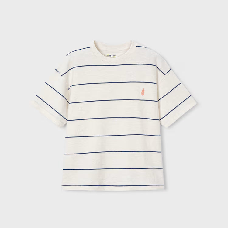 BOSTON KIDS STRIPED TEE - UNIVERSAL