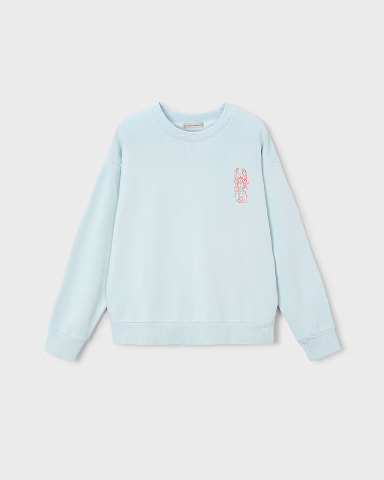 BOSTON KIDS LOBSTER SWEATSHIRT - SKY BLUE