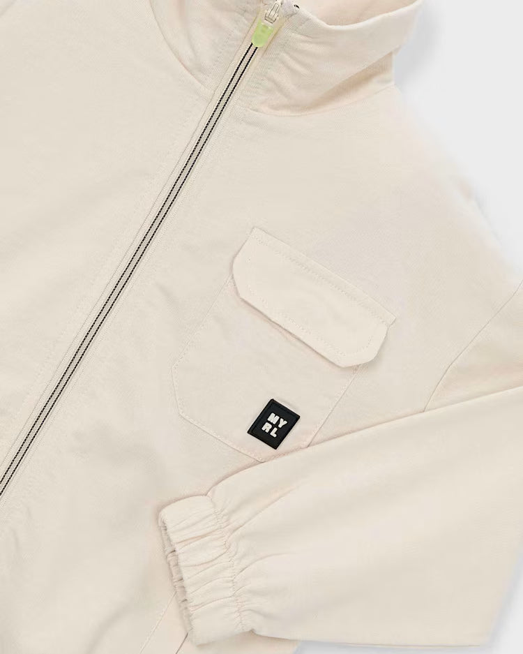 MAYORAL ZIP UP JACKET - HEMP