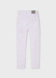 MAYORAL BASIC SLIM FIT PANTS - WHITE