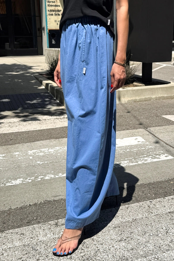 LE BON SHOPPE PARACHUTE PANTS - SLATE BLUE