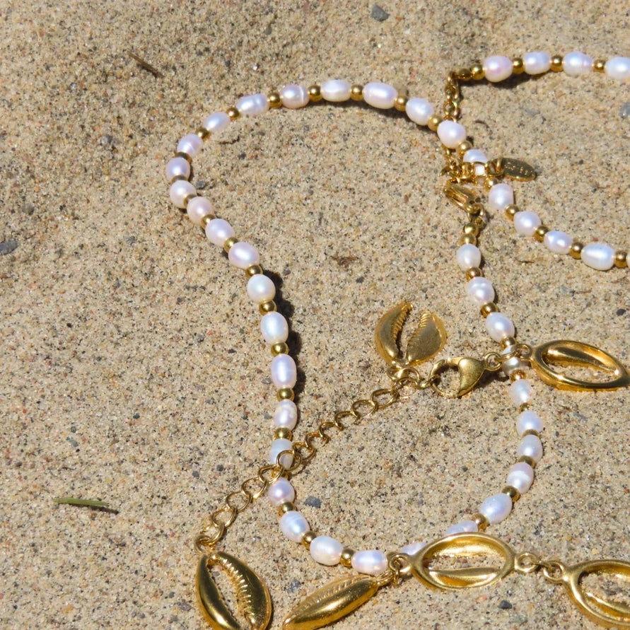 SUNNY SUNDAY ISLAND LOVER NECKLACE - GOLD