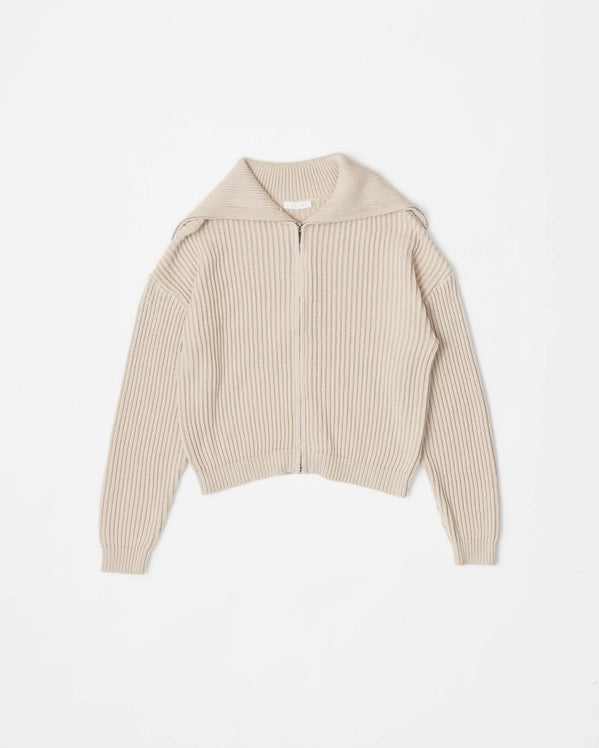 THE ADDISON SWEATER - BEIGE MIX