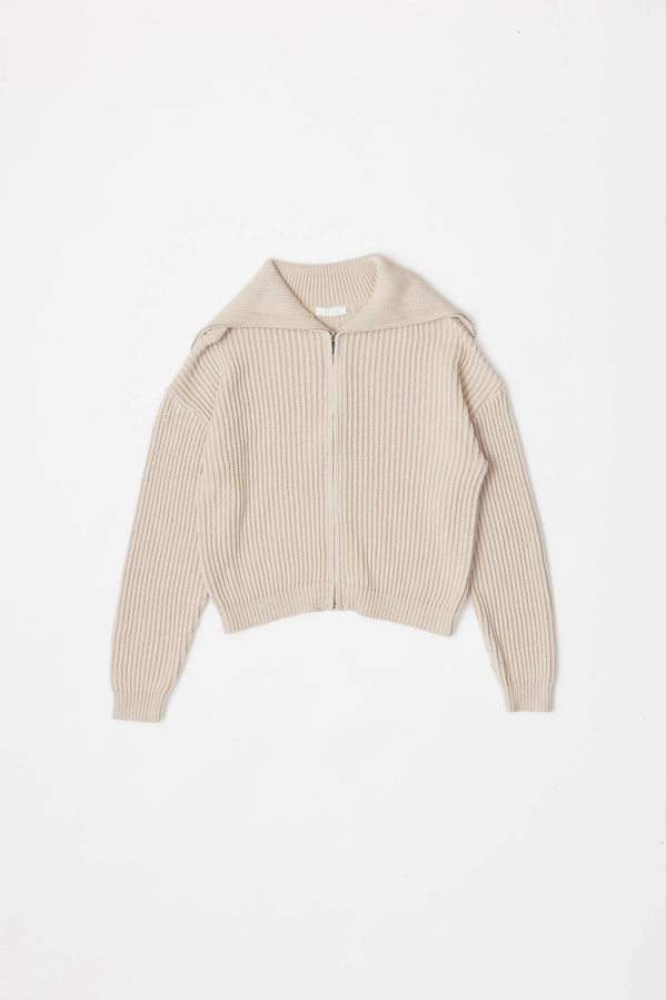 THE ADDISON SWEATER - BEIGE MIX