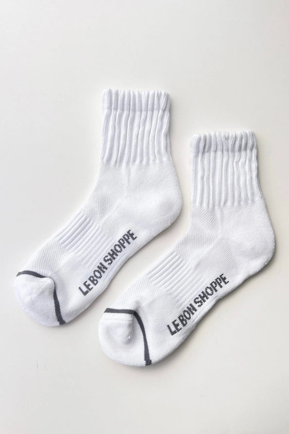 LE BON SHOPPE SWING SOCKS - WHITE