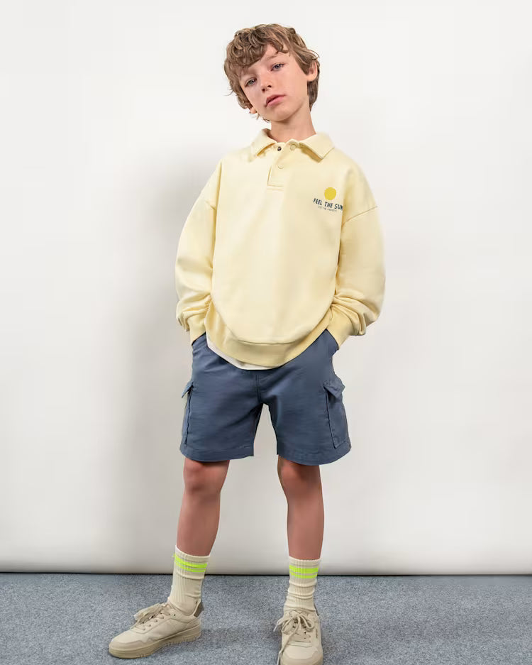 BOSTON KIDS CARGO CHINO SHORTS - UNIVERSAL