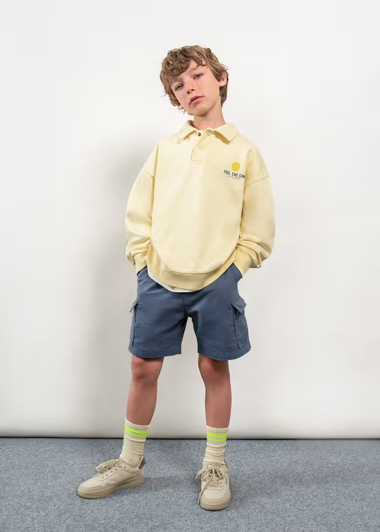 BOSTON KIDS CARGO CHINO SHORTS - UNIVERSAL