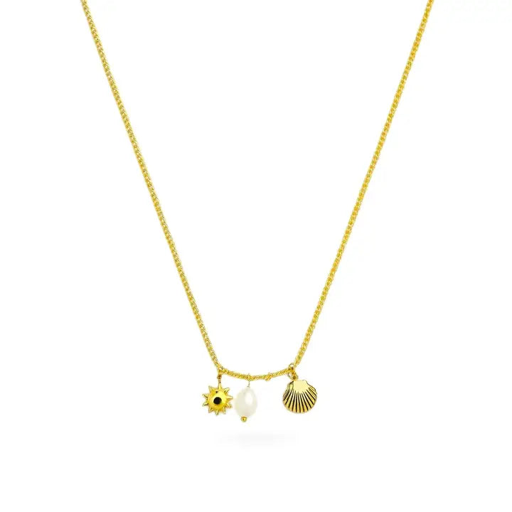 SUNNY SUNDAY HAZE NECKLACE - GOLD