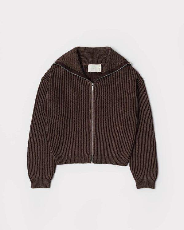 THE ADDISON SWEATER - BROWN MIX