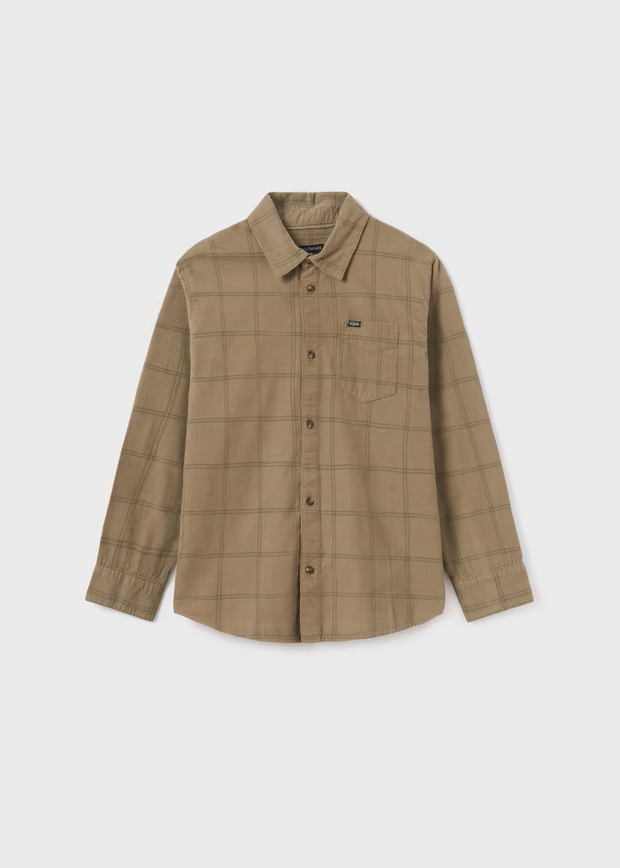 MAYORAL CORD BUTTON UP - GREEN