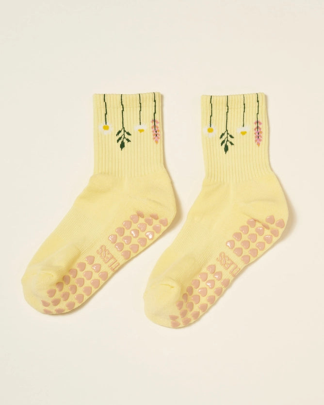 EFFORTLESS CLUB GRIP SOCKS - YELLOW