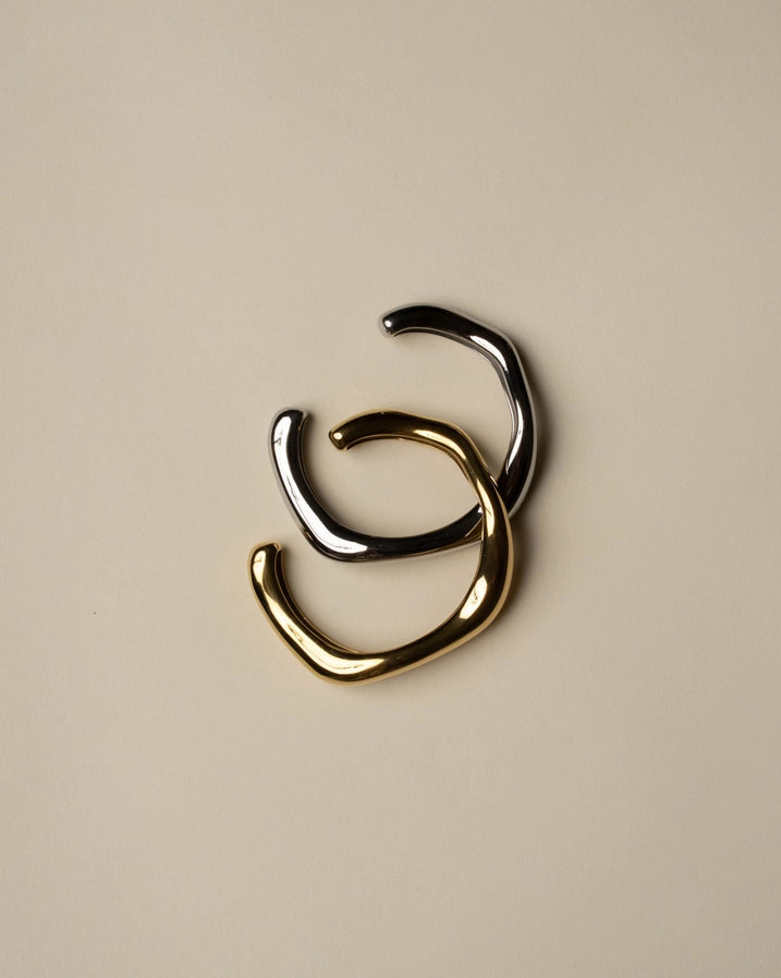 ISLA CUFF BRACELET - SILVER