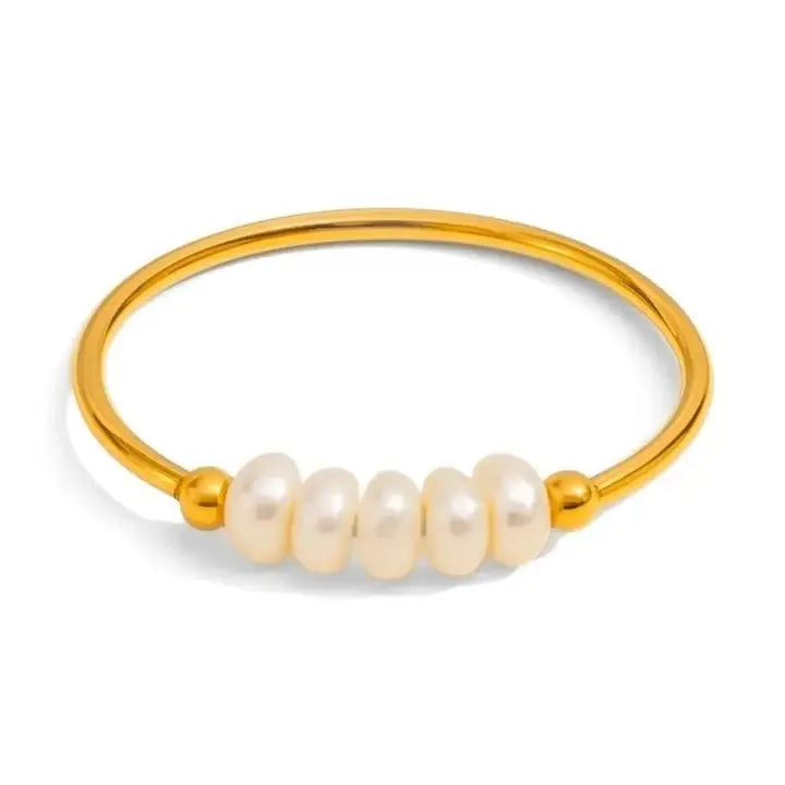 SUNNY SUNDAY VITAMIN SEA RING - GOLD