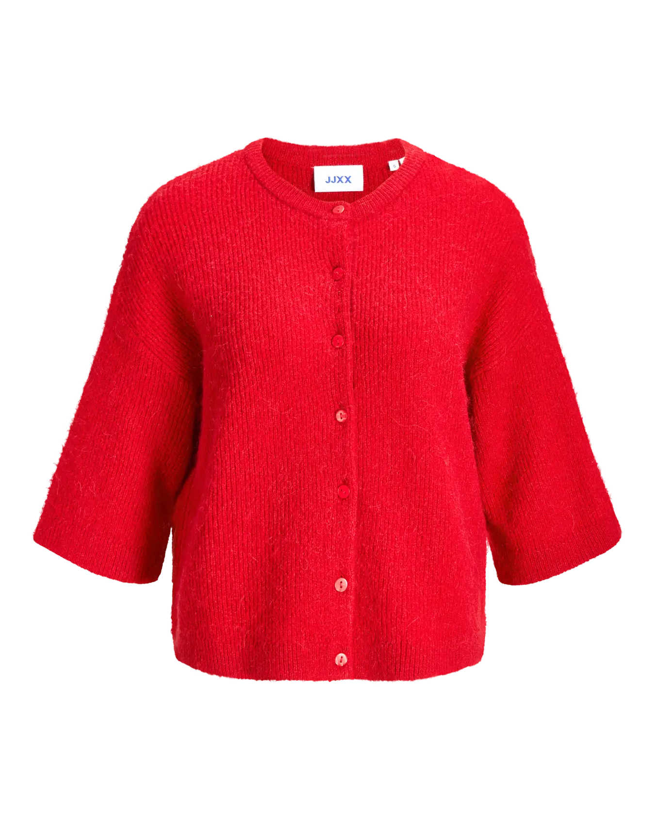 JJXX EVI SS CARDIGAN - SCARLET