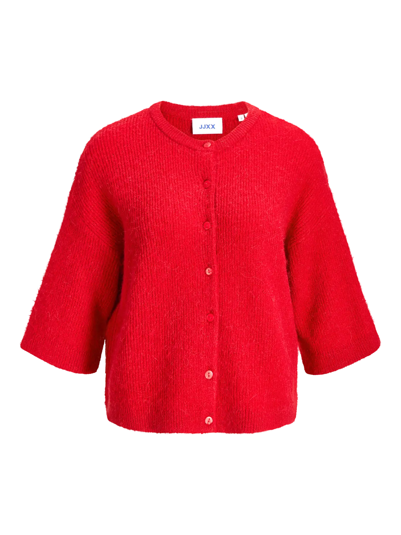 JJXX EVI SS CARDIGAN - SCARLET