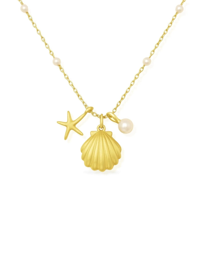 SUNNY SUNDAY COASTAL NECKLACE - GOLD