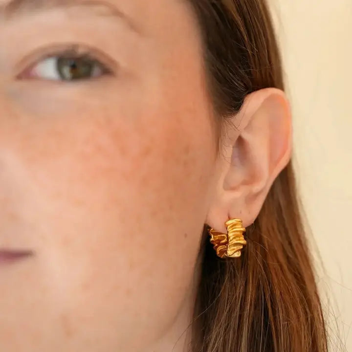 SUNNY SUNDAY NOMAD EARRINGS - GOLD