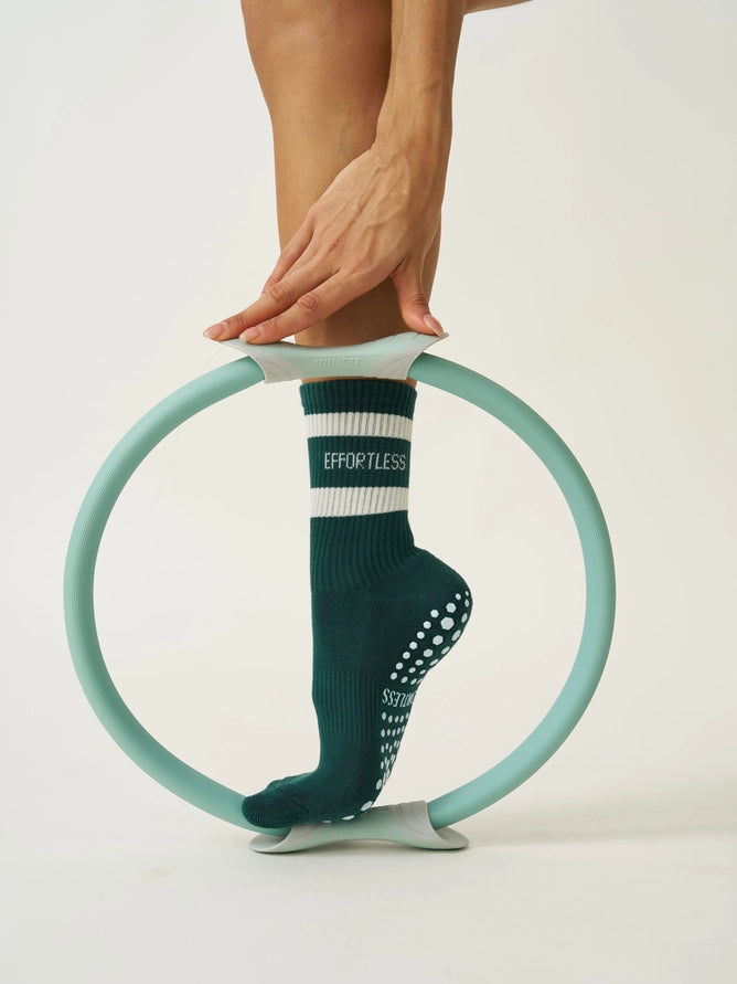 EFFORTLESS CLUB GRIP SOCKS - DARK GREEN