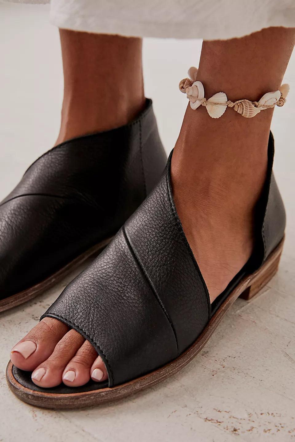 FREE PEOPLE MONT  BLANC SANDAL - BLACK