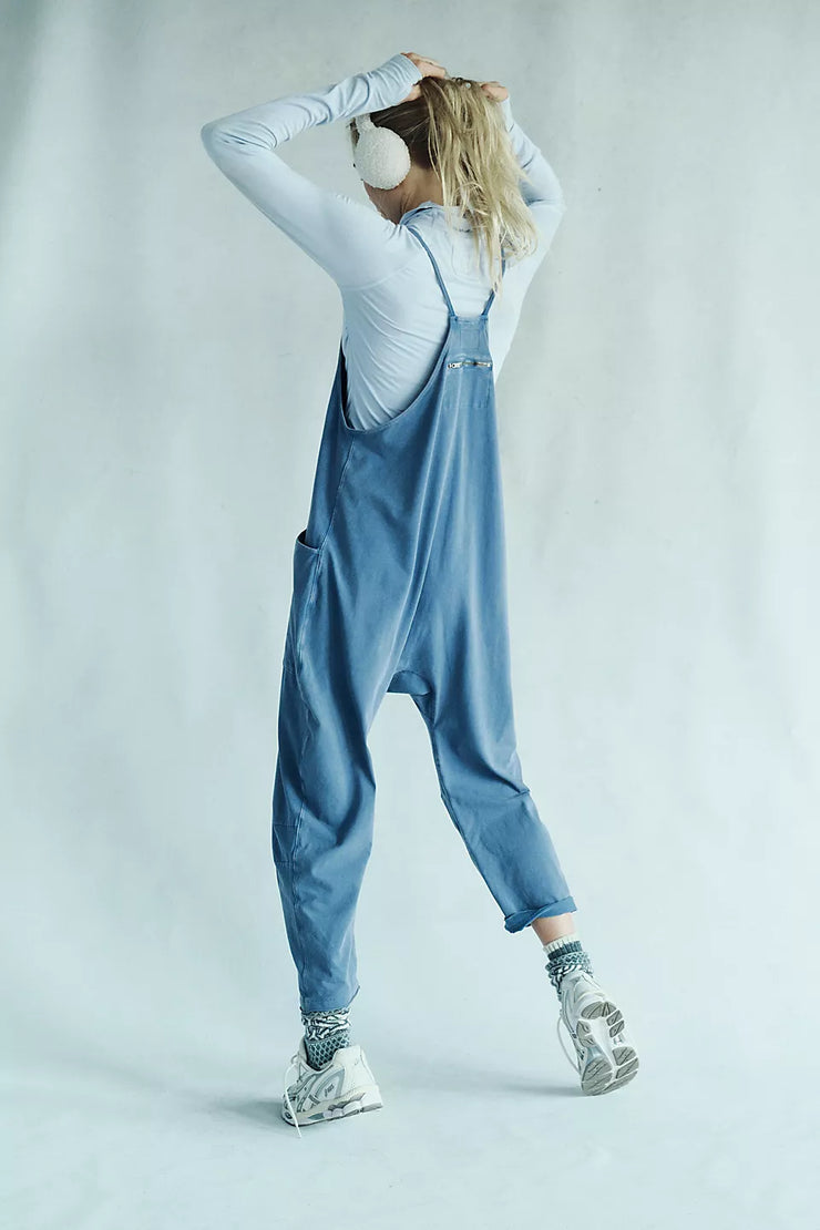 FREE PEOPLE HOT SHOT ONESIE - BLUBELL