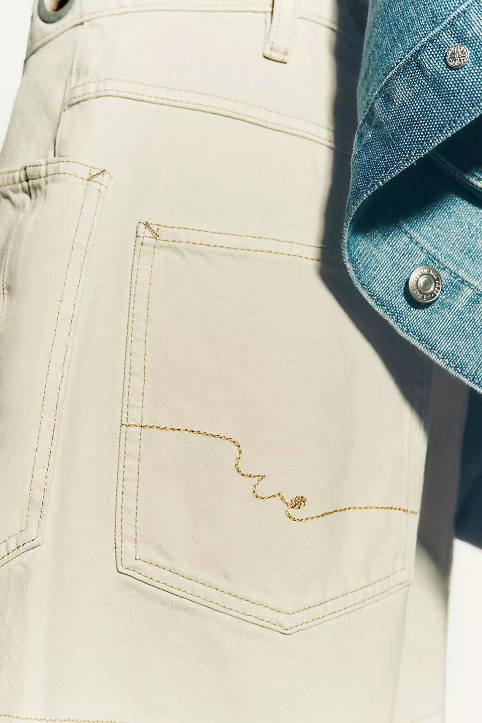 FREE PEOPLE MOXIE SHORTS - WHITE -