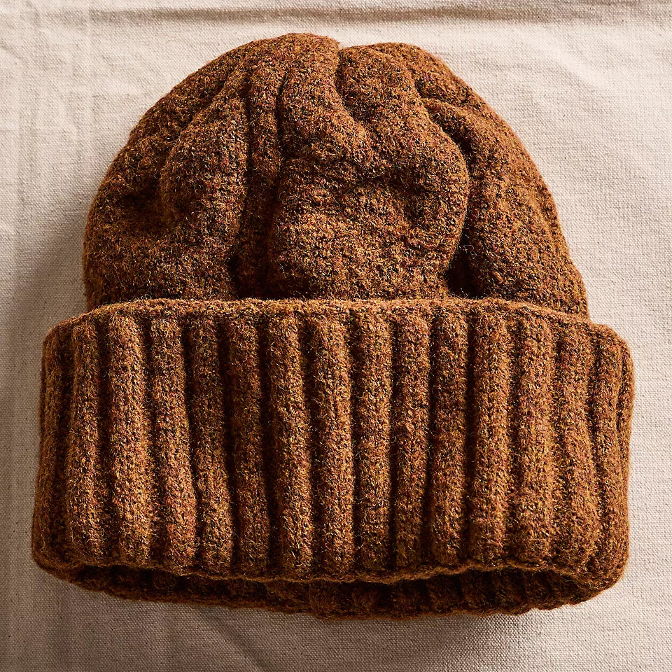 FREE PEOPLE COAST LINE BEANIE - COFFEE