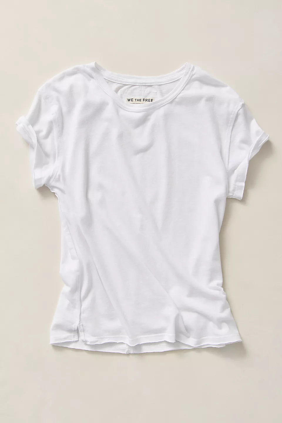 FREE PEOPLE NOVA TEE - WHITE