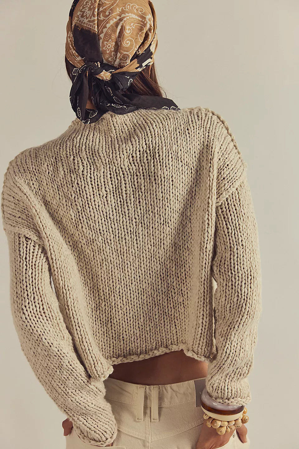 FREE PEOPLE OPAL SWEATER - TEA