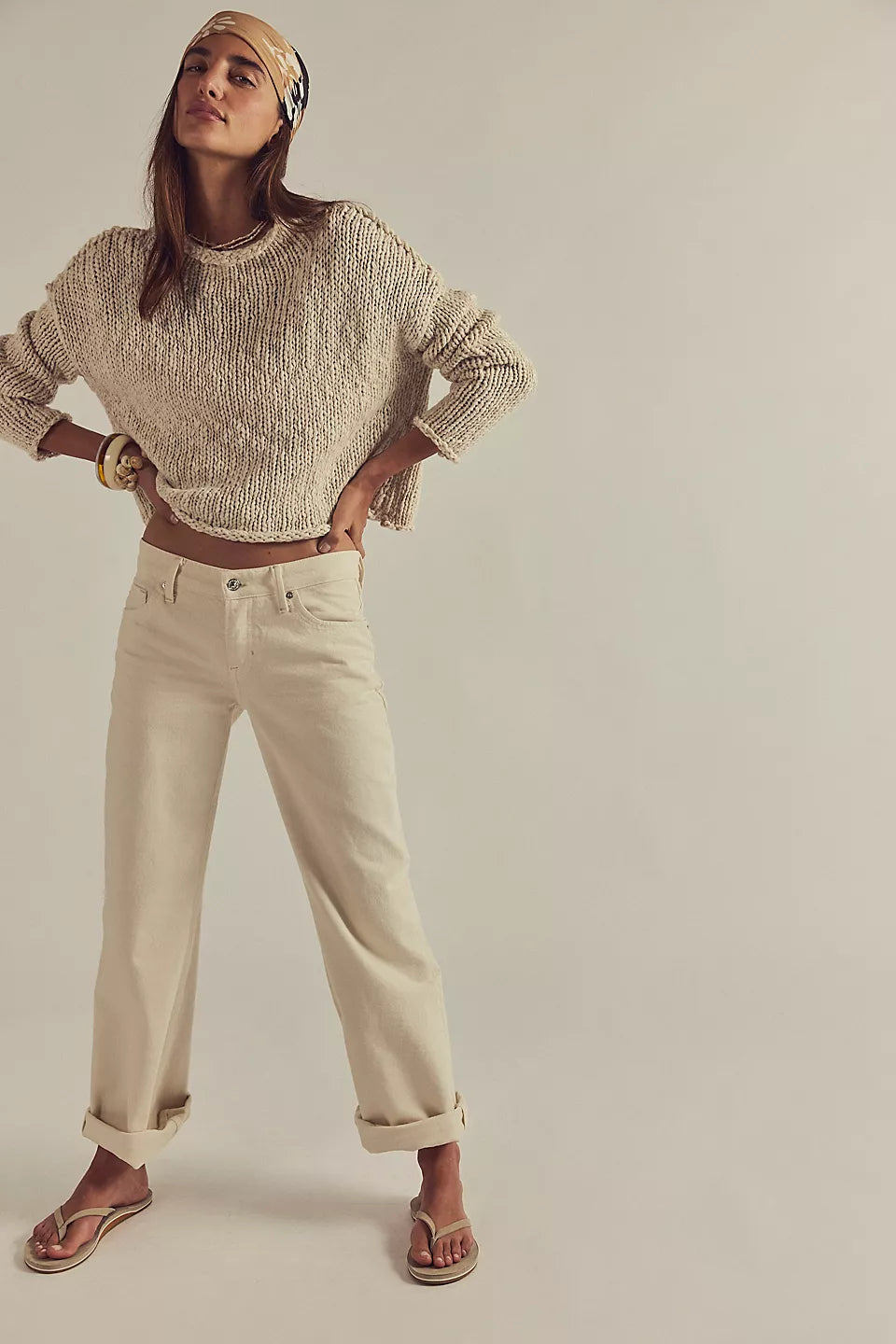 FREE PEOPLE OPAL SWEATER - TEA