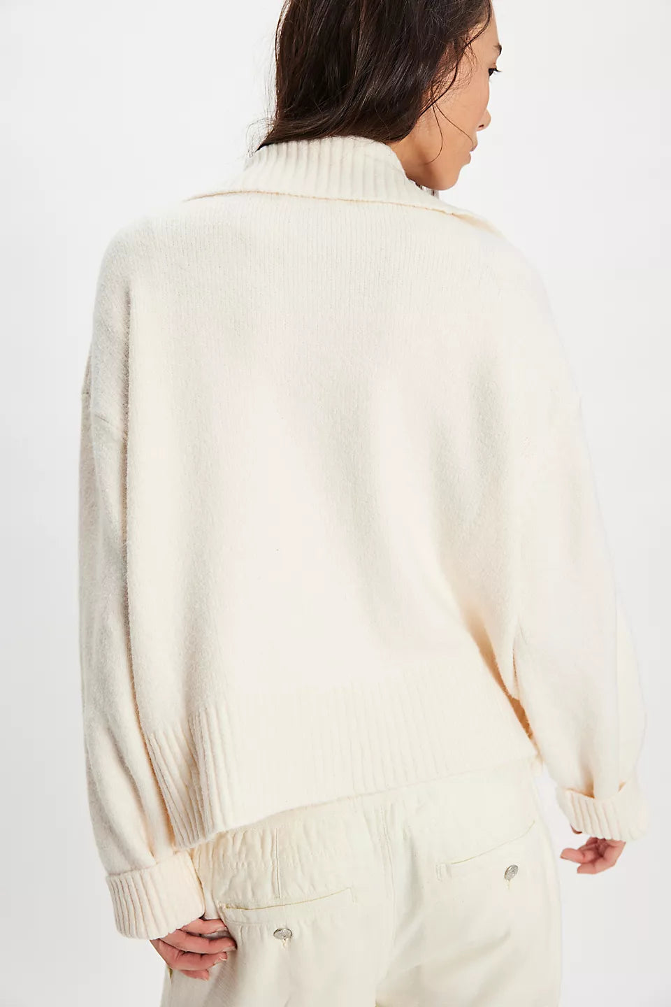 FREE PEOPLE TRADING UP POLO - IVORY