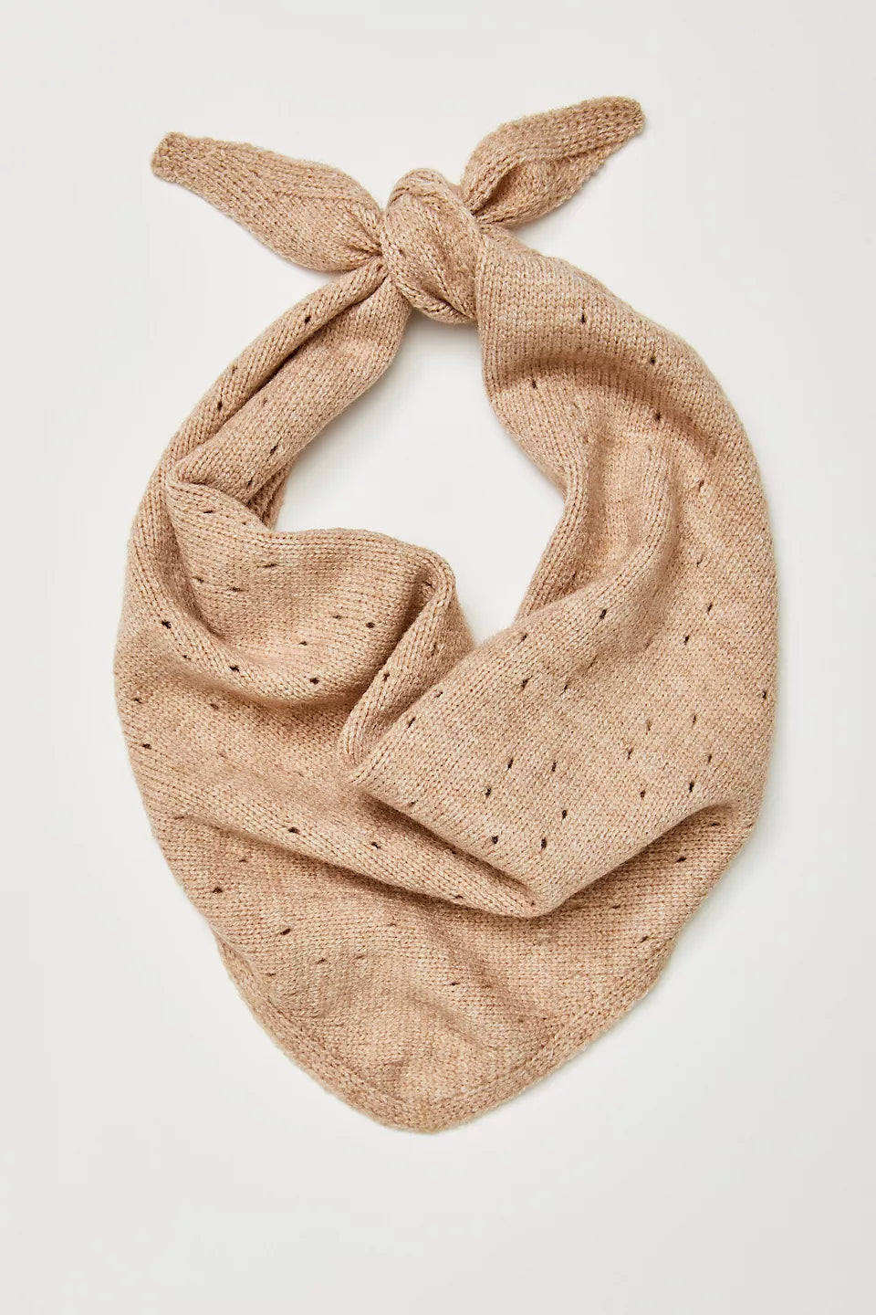 FREE PEOPLE TRIANGLE SCARF - TAUPE