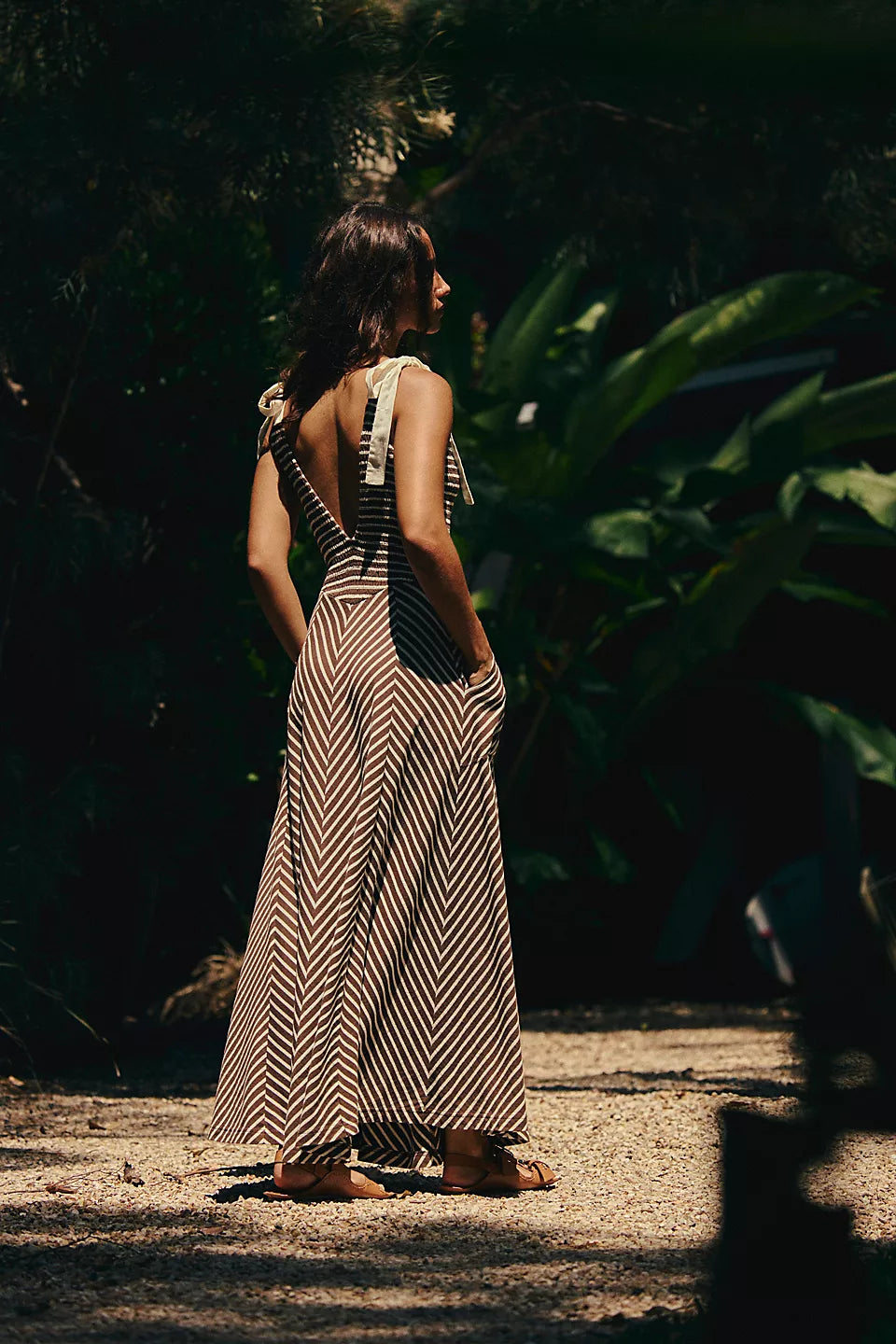 FREE PEOPLE CECELIA MIDI DRESS - COCONUT MILK