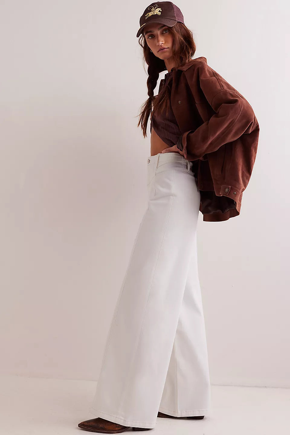 FREE PEOPLE LIBRE WIDE LEG PANT - ISLAND LIGHTS