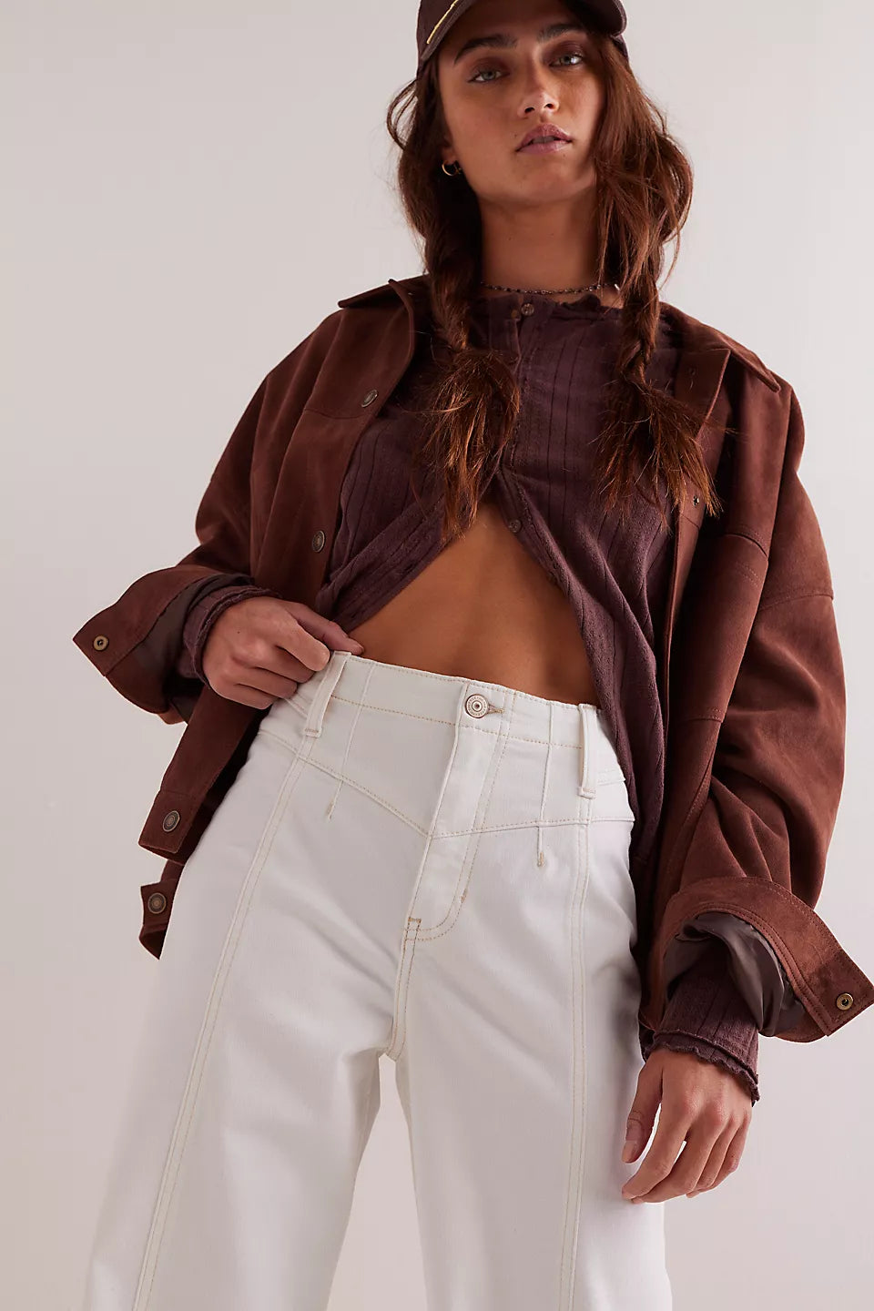 FREE PEOPLE LIBRE WIDE LEG PANT - ISLAND LIGHTS