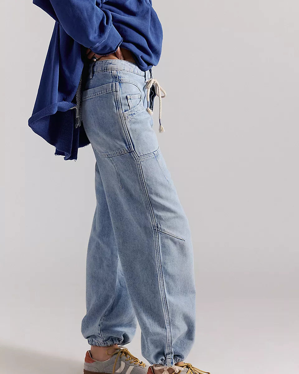 FREE PEOPLE LOVE LANGUAGE PULL ON PANTS - NO DRAMA