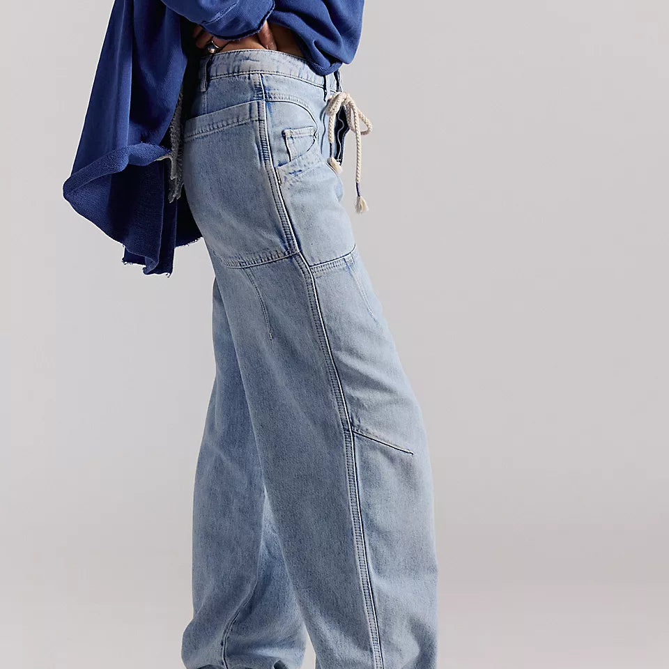 FREE PEOPLE LOVE LANGUAGE PULL ON PANTS - NO DRAMA