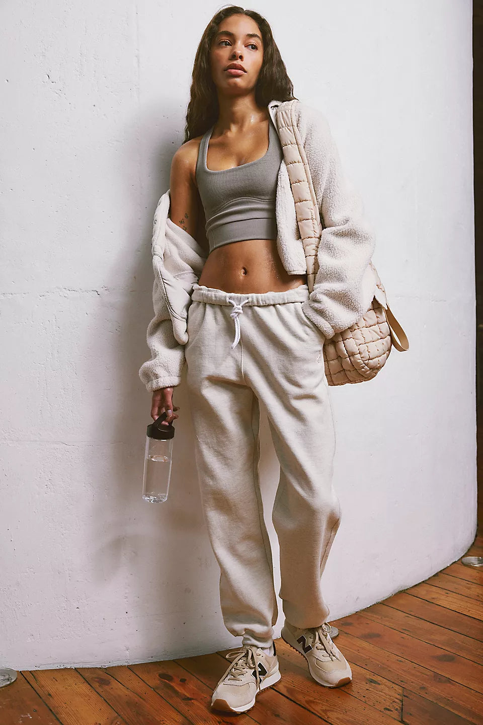 FREE PEOPLE HAPPINESS RUNS CORSET TANK - NORDIC TRAIL