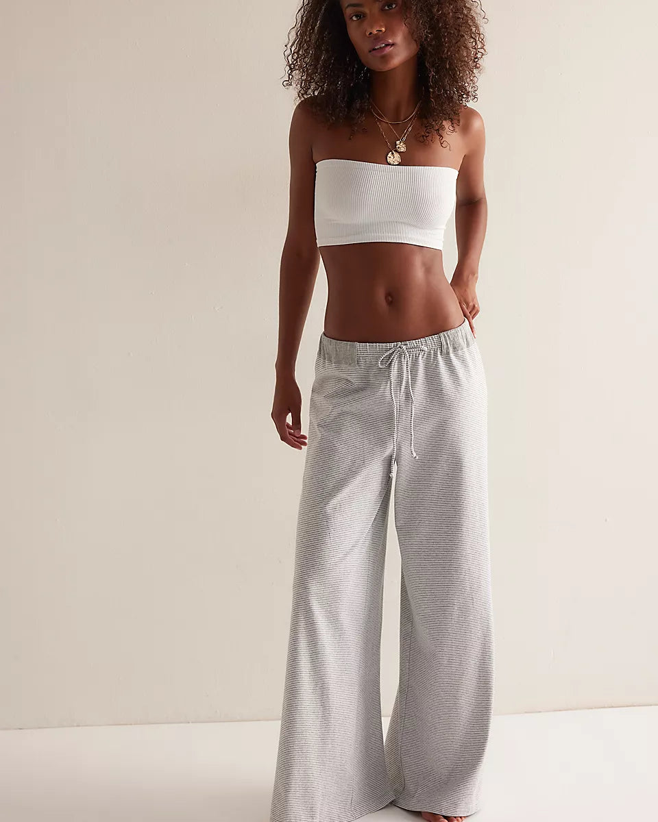 FREE PEOPLE OUT AND ABOUT PANTS - GREY