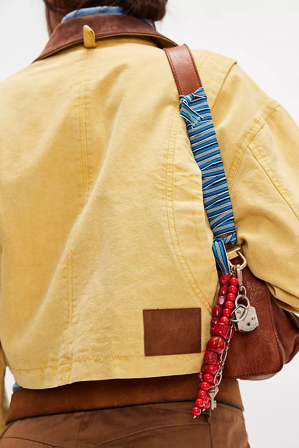 FREE PEOPLE MARTHA WORKWEAR JACKET - RATTAN