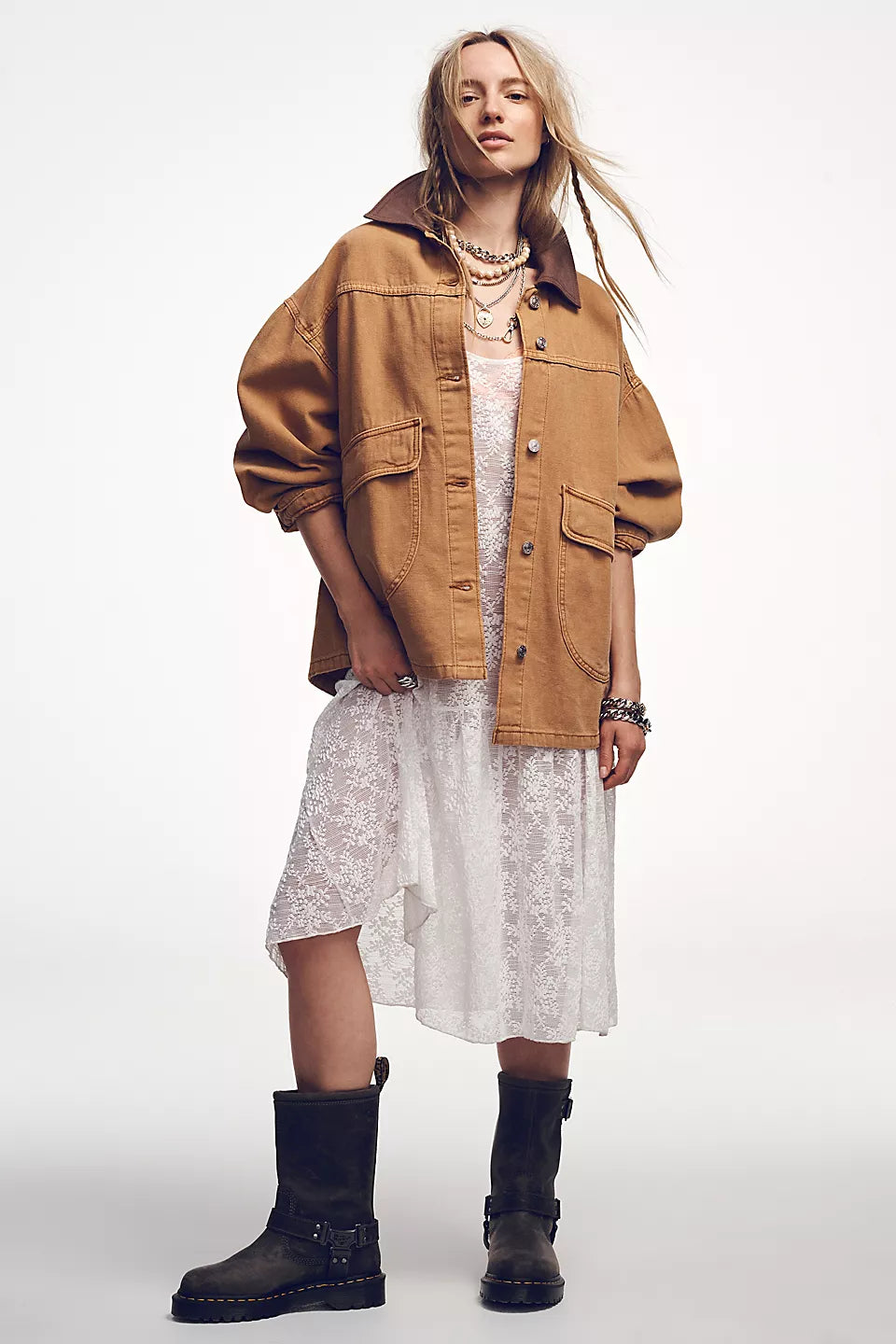 FREE PEOPLE LEMON DENIM JACKET - MEEKAT