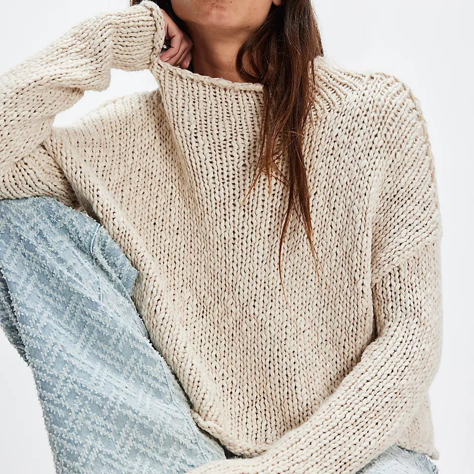 FREE PEOPLE OPAL SWEATER - TEA