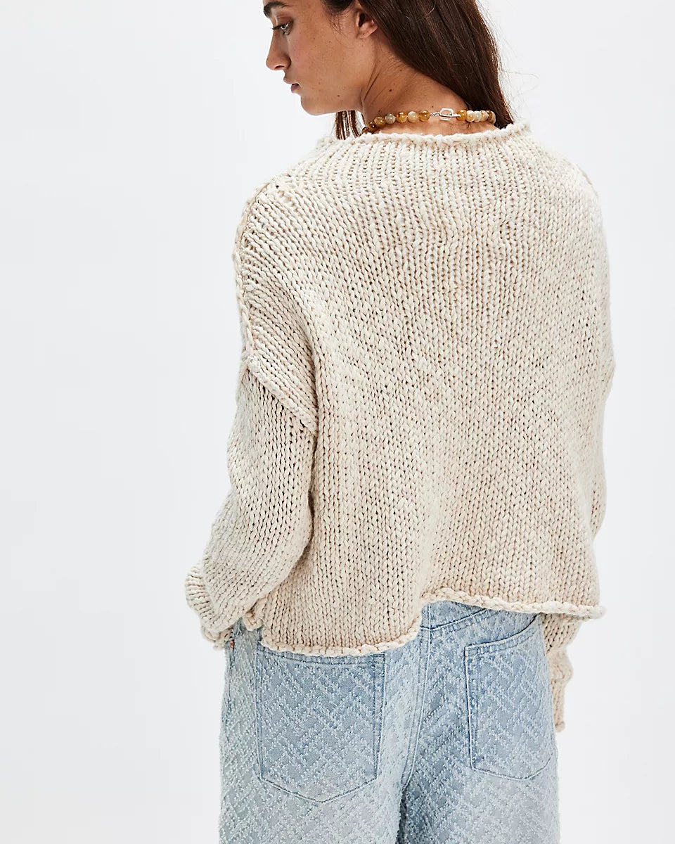 FREE PEOPLE OPAL SWEATER - TEA