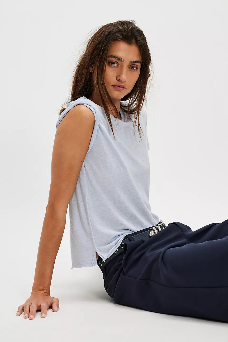 FREE PEOPLE NOVA TEE - COUNTRY TIDE