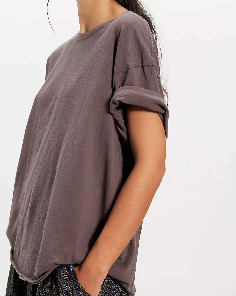 FREE PEOPLE NINA TEE - MOCHACCINO