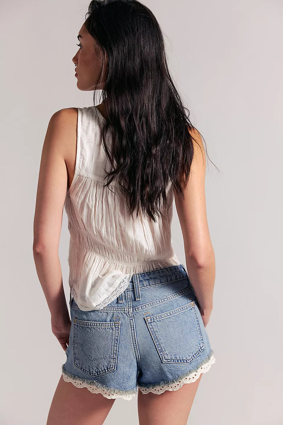 FREE PEOPLE CALI LACE SHORT - SHORT N SWEET