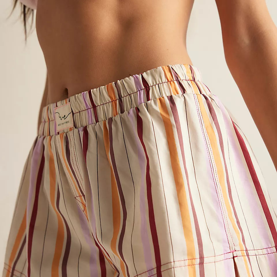 FREE PEOPLE DAY TO DAY BOXER - TEA COMBO